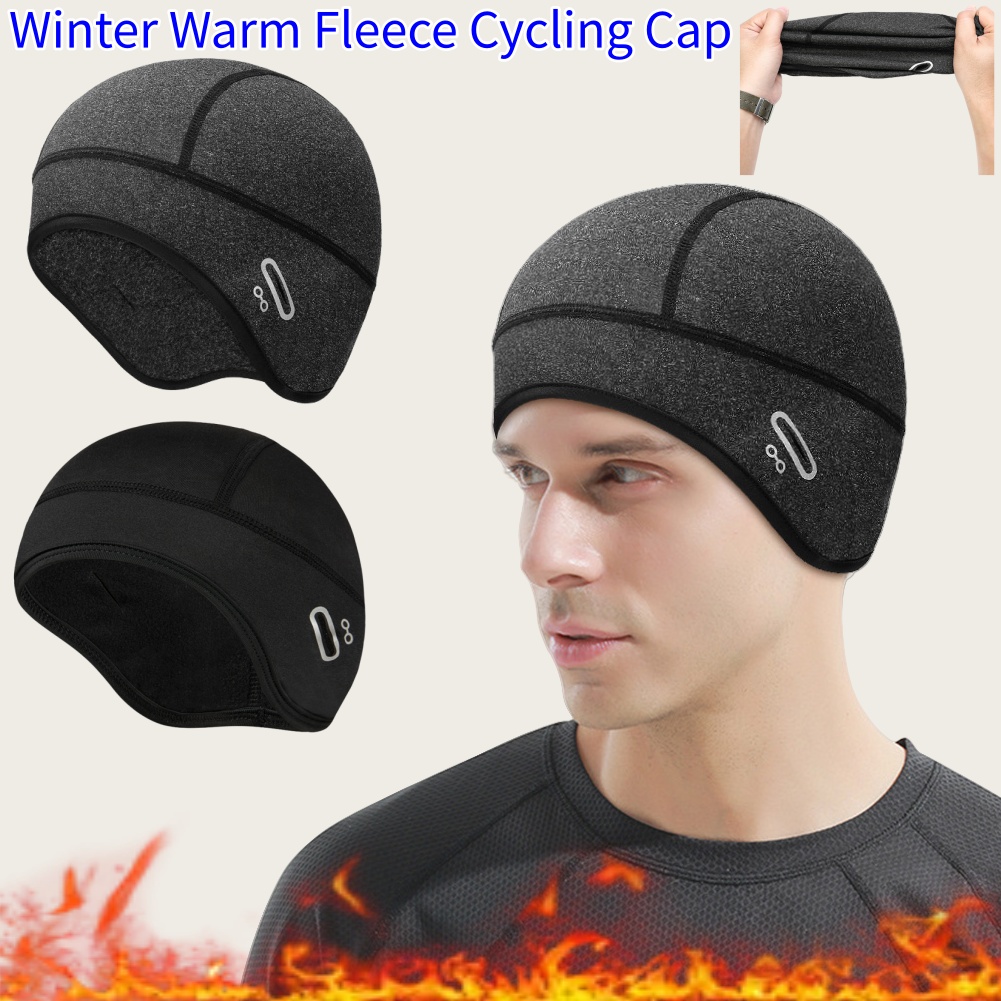 Winter Headband Fleece - Czapki rowerowe outdoorowe wiatroodporne termiczne z