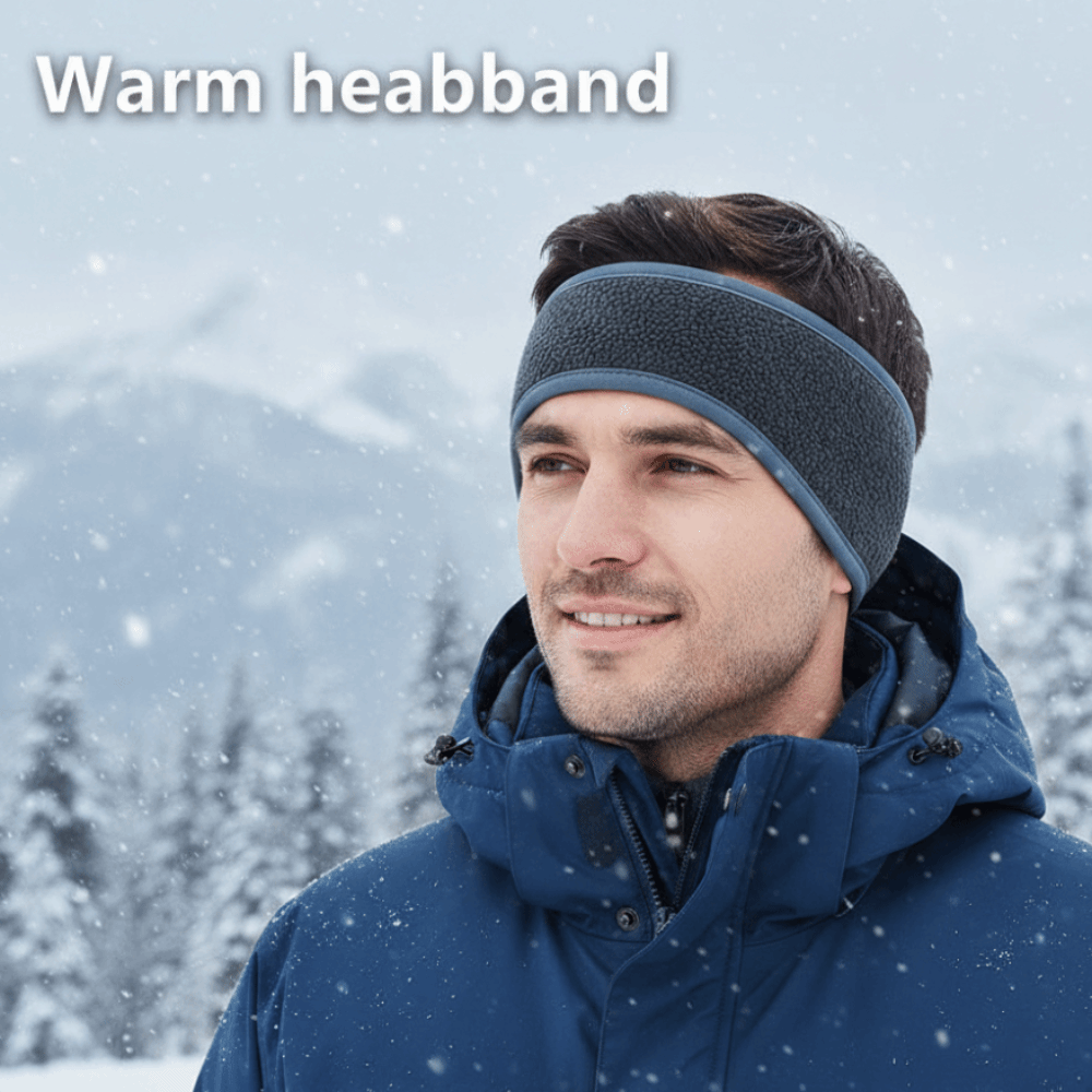 Ciepłe polarowe opaski sportow – Winter Headband Fleece recenzja i cena