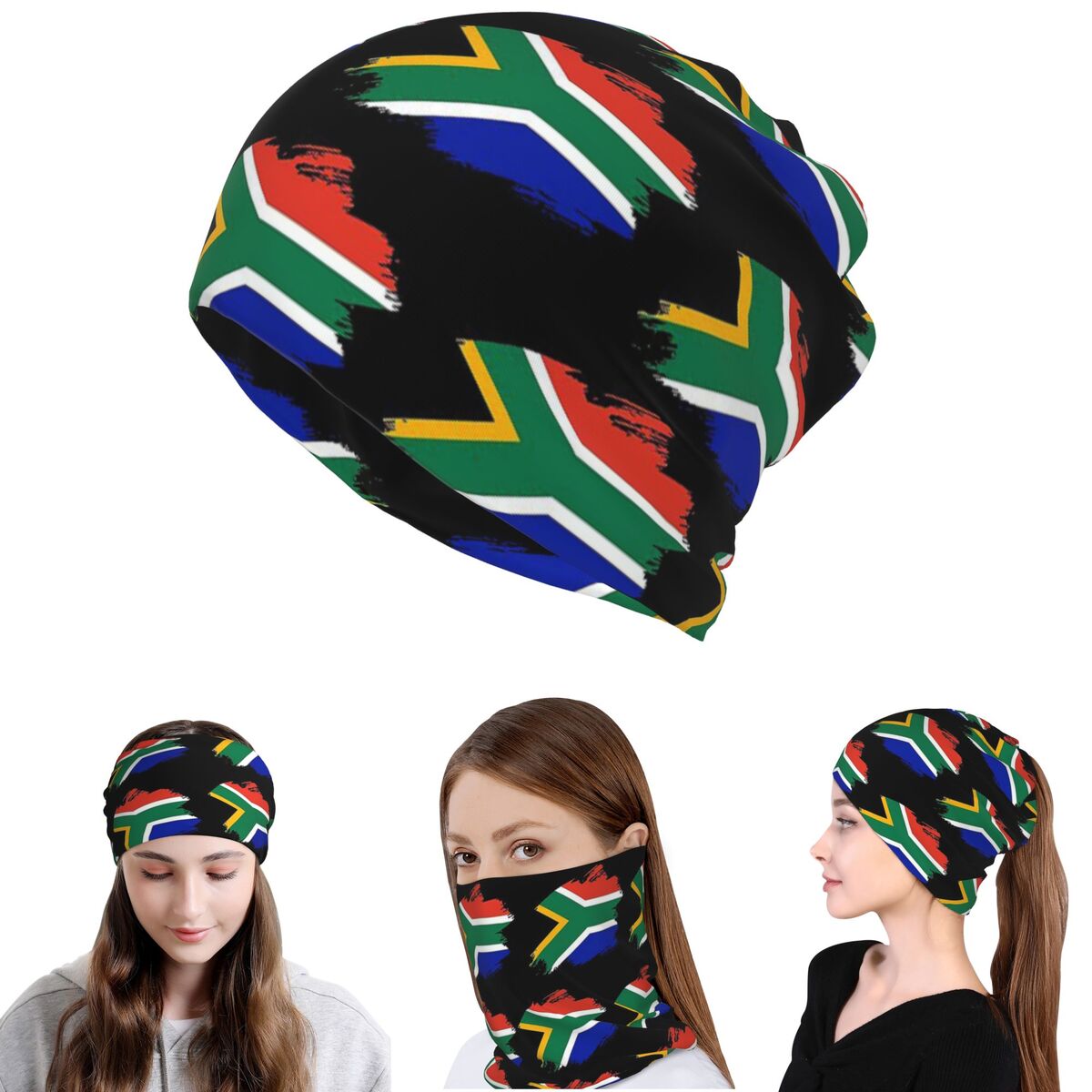 Chusta na szyję z flagą Spring – Knit Beanie Hat Warm recenzja i cena