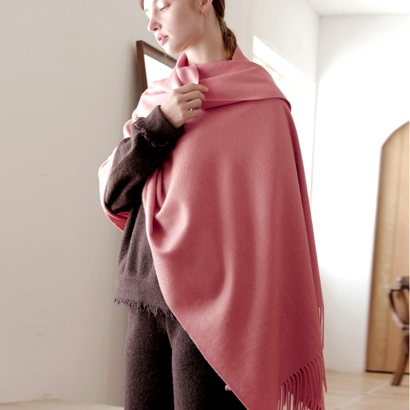 Wełniany szalik zimowy Moda da – Shawl Wrap Winter recenzja i cena